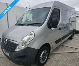 VAUXHALL MOVANO VAUXHALL MOVANO 2.3 CDTI 3500 PANEL VAN 5DR DIESEL MANUAL FWD L2 H2 EURO 6 (START/STOP) (110 PS)