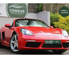 PORSCHE 718 BOXSTER PORSCHE 718 BOXSTER 2.0T CONVERTIBLE GPF 2DR PETROL PDK EURO 6 (START/STOP) (300 PS)
