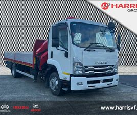 ISUZU NPR 11T F-SERIES DROPSIDE WITH PALFINGER 110