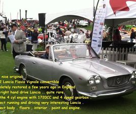 LANCIA - FLAVIA - VIGNALE CONVERTIBLE RHD
