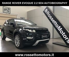 RR EVOQUE 1ª SERIE RANGE ROVER EVOQUE 2.2 SD4 5P. DYNAMIC
