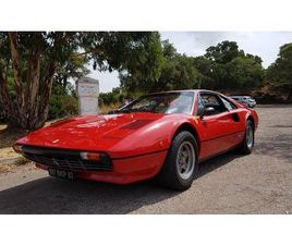 FERRARI 308 1980 FERRARI 308 ROUGE MANUEL, 5 VITESSES CONDUITE À GAUC...