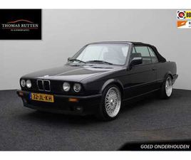 BMW 3-SERIE CABRIO E30 320I BMW 3-SERIE CABRIO 320I 1991 | AUTOMAAT | VOLLEDIGE DOCUMENTATIE | GOED ONDERHOUDEN | 2 SLEUTELS | ELEKTRISCHE RAMEN | LEDEREN BEKLE