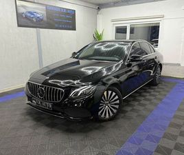 MERCEDES CLASSE E 350 E CLASSE E BERLINE 350 E 2.0 I 16V 286 HYBRID 9G-TRONIC FASCINATION GARANTIE 6 MOIS