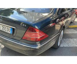MERCEDES CLASSE S S 320 S-CLASS REGINA 2004 SUPER FULL SUPER E PASTER 3800 EURO