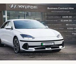 HYUNDAI IONIQ 6 77.4KWH PREMIUM AUTO 4DR