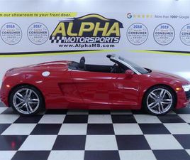 AUDI R8 SPYDER USED 2014 AUDI R8 4.2 SPYDER QUATTRO