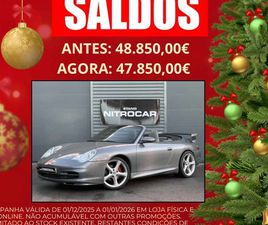 PORSCHE 911 996 PORSCHE 996 CARRERA CABRIO 3.6 350.CV FULL EXTRAS