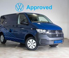 VOLKSWAGEN TRANSPORTER FURGON BATALLA CORTA TN 2.0 TDI 81 KW (110 CV)