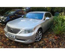 LEXUS LS LS 460 LEXUS, LS 460, SALOON, 2007, OTHER, 4608 (CC), 4 DOORS