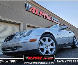 MERCEDES SLK SLK 230 USED 1999 MERCEDES-BENZ SLK-CLASS SLK230 KOMPRESSOR
