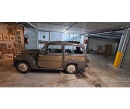 FIAT TOPOLINO BELVEDERE FIAT TOPOLINO BELVEDERE - 1952