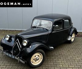 CITROËN TRACTION - 11BL ORIGINEEL FRANS GELEVERD UNIEK