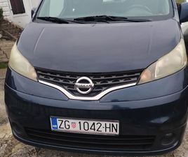 NISSAN NV200 2011. GOD, 1.5 DCI, KUKA ZA VUČU, KAMERA, TEMPOMAT