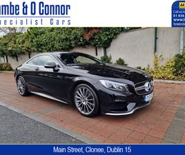 S 500 COUPE AMG LINE **** OBSIDIAN BLACK / BLACK LEATHER **** 20
