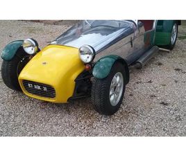 1966 LOTUS SEVEN VERT FONCÉ MANUEL, 4 VITESSES CONDUITE À...