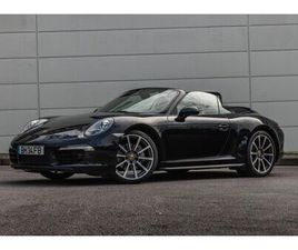 PORSCHE 991 CARRERA 4 CABRIOLET PDK BLACK EDITION
