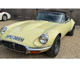 JAGUAR TYPE E 1975 ONE OF A KIND JAGUAR E TYPE V12 ROADSTER FORWARD ENGINEERING A VENDRE