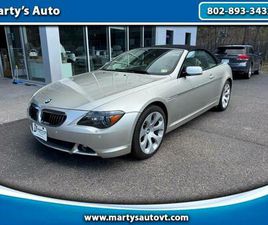 BMW SERIE 6 CABRIO 650 USED 2007 BMW 650 650I 2D CONVERTIBLE