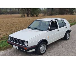 1987 VOLKSWAGEN GOLF BLANC MANUEL, 5 VITESSES CONDUITE À...