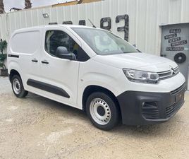 CITROEN BERLINGO 1.5 BLUEHDI - 75 III FOURGON FOURGON M CLUB 650 KG PHASE 1