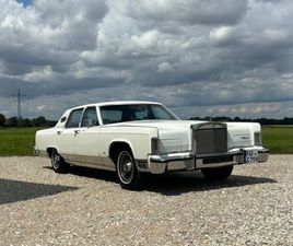 LINCOLN CONTINENTAL LINCOLN CONTINENTAL TOWN CAR 1979 6.6 L TOP ZUSTAND