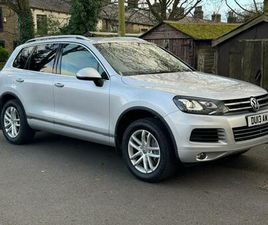 VOLKSWAGEN TOUAREG 2013 VOLKSWAGEN TOUAREG 3.0 V6 TSI HYBRID 5DR TIP AUTO ESTATE PETROL/ELECTRIC HYBRID AUTOMATIC