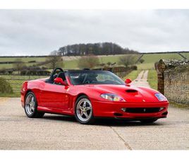 FERRARI 550 BARCHETTA NOW SOLD - LHD FERRARI 550 BARCHETTA “FIORANO HANDLING PACK”