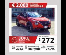 NISSAN JUKE 1.6 HEV TEKNA DEL 2023 USATA A TARANTO