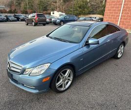 USED 2012 MERCEDES-BENZ E-CLASS E 350 4MATIC