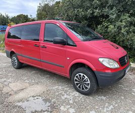 MERCEDES-BENZ VITO CDI 111, POGON 4X4 DUGI, POVIŠEN AUTOMATIK, 2010 GOD.