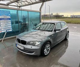 BMW 118D FULL EXTRA!!! CIC NAGYNAVI! COMBTÁMASZ/ÜLÉSFŰTÉS/NAPFÉNYTETŐ/XENON/PDC