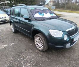 ŠKODA YETI TDI103KW,4X4,KUP CZ,BEZ KOROZE