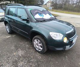 ŠKODA YETI TDI103KW,4X4,KUP CZ,BEZ KOROZE