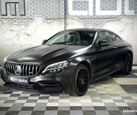MERCEDES-BENZ CLASSE C COUPÉ 63 S AMG , 4.0 V8 BI-TURBO 510 CH , 9G-SPEEDSHIFT MCT , NOIR MATE
