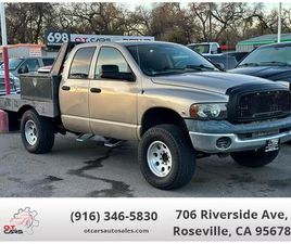 DODGE RAM 2500 2004 DODGE RAM 2500 ST QUAD CAB 4WD