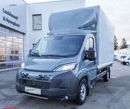 FIAT DUCATO MAXI PRITSCHE L4 MIT PLANENAUFBAU MIT HEBEBÜHNE 3500 180 EA
