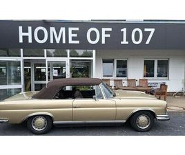 MERCEDES-BENZ 280 SE 3,5 FLACHKÜHLER CABRIO,DEUTSCHES FAHRZEUG