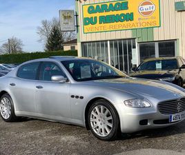 MASERATI QUATTROPORTE V M139 4.2 V8 400CV DUOSELECT FRANCAISE LIMPIDE + DE 5000€ DE TRAVAUX INCLUS A LA VENTE TOIT OUVRANT XENONS BOSE SIEGES ELEC CHAUFFANTS VE