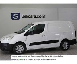 PEUGEOT PARTNER TEPEE PEUGEOT PARTNER 1.6HDI L2 ISOTERMO CON EQ. DE FRIO