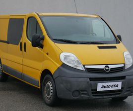 OPEL VIVARO 2.0DCI L2 6MÍST, AC, TEMP