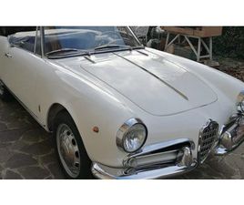 ALFA ROMEO GIULIETTA SPIDER 1960 ALFA ROMEO GIULIETTA TYPE 750/101 SPIDER