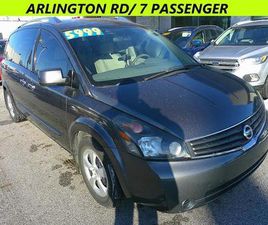 NISSAN QUEST USED 2008 NISSAN QUEST 3.5 S