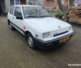 SUZUKI SWIFT MK1 1987 AUTOMAT ZABYTEK ŻÓLTE TABLICE RAJD KOGUTA KONIN - SPRZEDAJEMY.PL