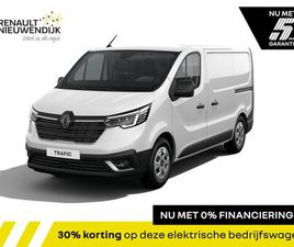 RENAULT TRAFIC - NU MET 30% KORTING COMFORT - DUBBELE CABINE | AIRCONDITIONING | C-SHAPE LED DAGRIJVERLICHT