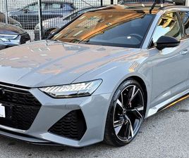 AUDI A6 AVANT RS6 RS6 AUDI RS6 AVANT 4.0 MHEV QUATTRO IN SEDE VISIBILE PRONTA