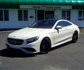 USED 2016 MERCEDES-BENZ AMG S 63 2DR CPE AMG S 63 4MATIC