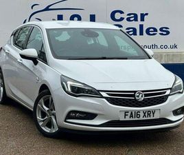 2016 VAUXHALL ASTRA 1.6 CDTI BLUEINJECTION SRI NAV HATCHBACK 5DR DIESEL MANUAL E
