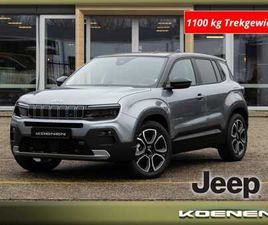 JEEP AVENGER SUMMIT 156PK 1100 KG TREKGEWICHT !!! LEER / NAVI