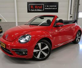 VOLKSWAGEN BEETLE CABRIOLET 1.2 TSI SOUND XENON FENDER CAMERA NAVIGATIE 18 INCH WINDSCHERM AIRCO-ECC CRUISE STOELVERWARMING DEALERONDERHOUDEN FACELIFTMODEL